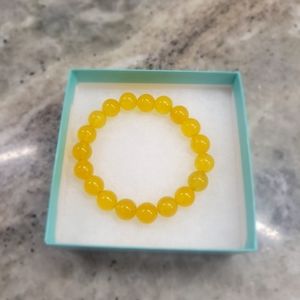 Stone stretch bracelet